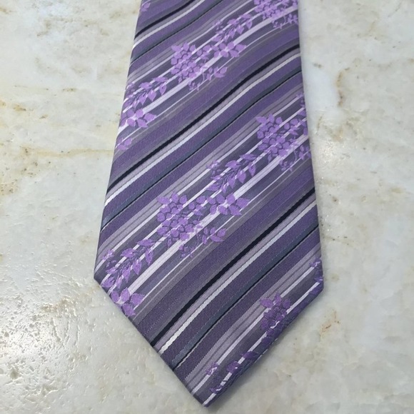 MATERIAL LONDON SILK TIE - Picture 1 of 12